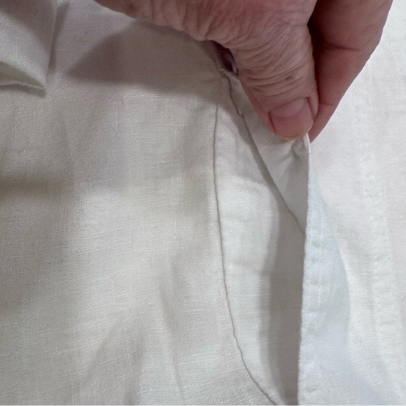 ATHLETA WOMENS DRESS COTTON/SILK  DRAWSTRING WAIST DRESS /BEACH COVER SZ S - Picture 4 of 11